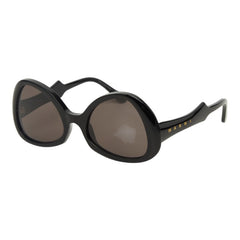マルニ ロゴ サングラス GML ブラック プラスチック レディース MARNI 【中古】