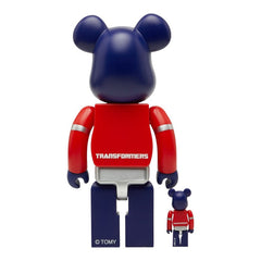 メディコムトイ ベアブリック 100%＆400％ TRANSFORMERS OPTIMUS PRIME フィギュア おもちゃ 置物 マルチカラー メンズ MEDICOM TOY 【中古】
