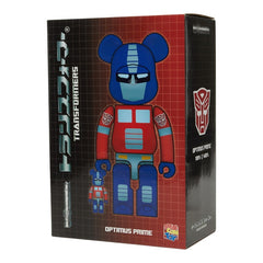 メディコムトイ ベアブリック 100%＆400％ TRANSFORMERS OPTIMUS PRIME フィギュア おもちゃ 置物 マルチカラー メンズ MEDICOM TOY 【中古】