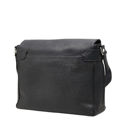 ルイ ヴィトン タイガ ロマンMM 斜め掛け ショルダーバッグ メッセンジャーバッグ M32624 ネイビー レザー レディース LOUIS VUITTON 中古