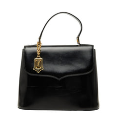 サンローラン ハンドバッグ ブラック レザー レディース SAINT LAURENT 中古