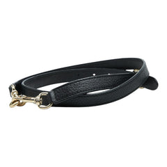グッチ ショルダーストラップ ブラック レザー レディース GUCCI 【中古】
