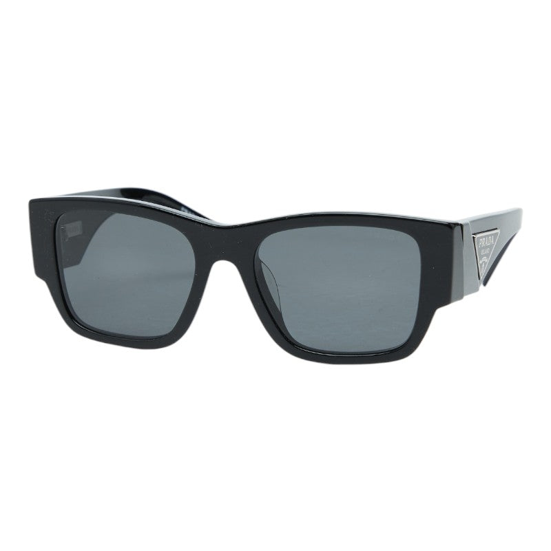プラダ 三角ロゴプレート サングラス SPR 10Z-F ブラック プラスチック レディース PRADA 中古