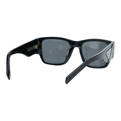 プラダ 三角ロゴプレート サングラス SPR 10Z-F ブラック プラスチック レディース PRADA 中古
