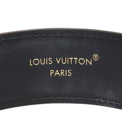 ルイ ヴィトン モノグラム ヘッドバンド LV アウトライン カチューシャ ヘアアクセサリー M94557 ブラウン PVC レザー レディース LOUIS VUITTON 【中古】