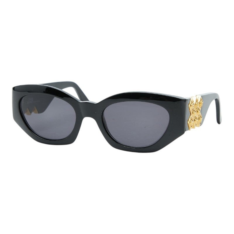 ヴェルサーチェ メドゥーサ サングラス MOD.420/D COL.852 ブラック ゴールド プラスチック レディース VERSACE 中古