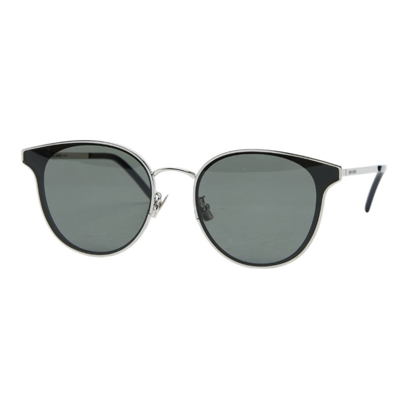 サンローラン ボストン フルリム サングラス SL271/K シルバー ブラック メタル メンズ SAINT LAURENT 中古