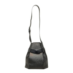 ルイ ヴィトン エピ サックデポールPM ショルダーバッグ M80157 ノワール ブラック レザー レディース LOUIS VUITTON 【中古】