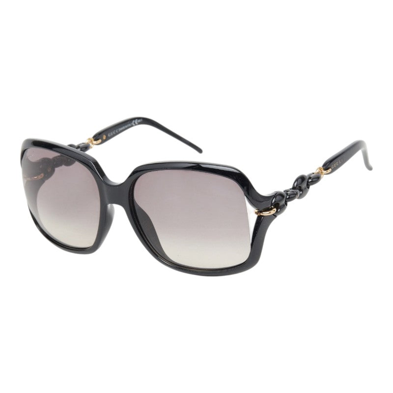 グッチ マリーナチェーン グラデーション レンズ サングラス GG3597 ブラック プラスチック レディース GUCCI 【中古】