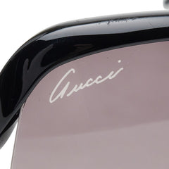 グッチ マリーナチェーン グラデーション レンズ サングラス GG3597 ブラック プラスチック レディース GUCCI 【中古】