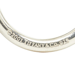 ティファニー リターントゥティファニー オーバル タグ スクリューボール キーリング キーホルダー SV925 シルバー レディース TIFFANY&Co. 【中古】