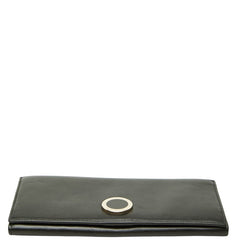 ブルガリ ブルガリブルガリ 長財布 ブラック レザー レディース BVLGARI 中古