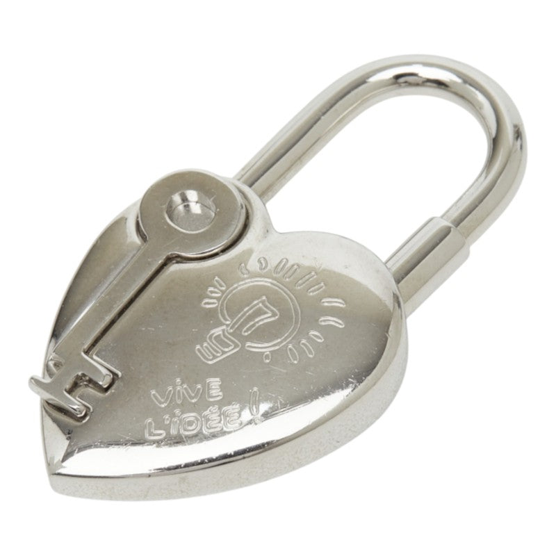 エルメス ハート ファンタジー 2004 カデナ チャーム ペンダントトップ シルバー メタル レディース HERMES 中古
