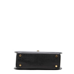 サルヴァトーレフェラガモ ガンチーニ ハンドバッグ 2WAY ショルダーバッグ AT-21 6172 ブラック レザー レディース Salvatore Ferragamo 中古