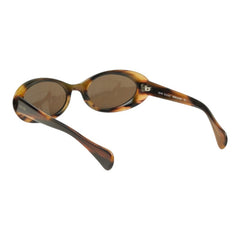 グッチ オーバルフレーム サングラス GG2420/S ブラウン プラスチック レディース GUCCI 中古