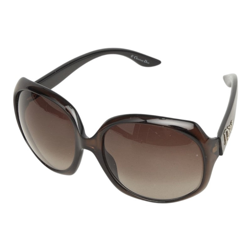 ディオール GLOSSY 1 サングラス ブラウン プラスチック レディース Dior 中古