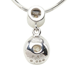 K18WG ホワイトゴールド ダイヤモンド ダイヤ0.15ct ダイヤ0.024ct ペンダント ネックレス レディース 中古