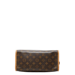 ルイ ヴィトン モノグラム ポパンクール オ トートバッグ ショルダーバッグ M40007 ブラウン PVC レザー レディース LOUIS VUITTON 中古