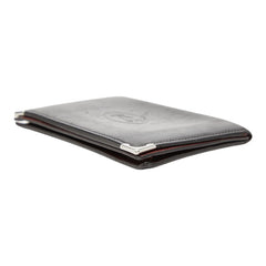 カルティエ カボション カードケース 名刺入れ ブラック レザー レディース CARTIER 中古