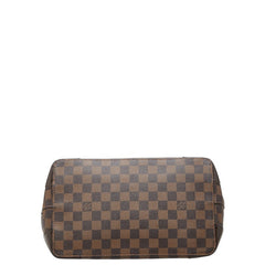 ルイ ヴィトン ダミエ ハムステッドPM トートバッグ ハンドバッグ N51205 エベヌ ブラウン PVC レザー レディース LOUIS VUITTON 中古