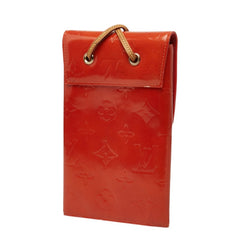 ルイ ヴィトン モノグラム ヴェルニ ウォーカー ポシェット ショルダーバッグ M91153 オレンジ レザー レディース LOUIS VUITTON 中古
