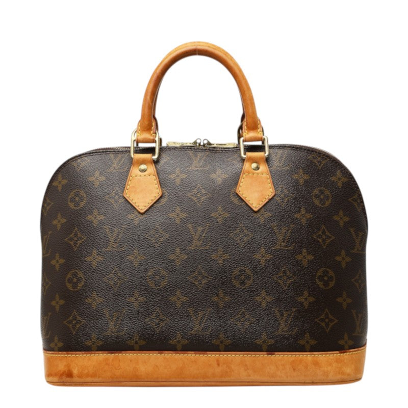 ルイ ヴィトン モノグラム アルマPM 旧型 ハンドバッグ M51130 ブラウン PVC レザー レディース LOUIS VUITTON 中古