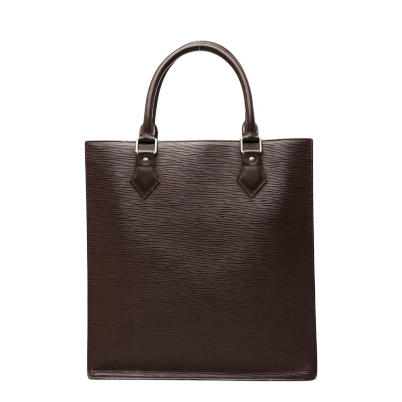 ルイ ヴィトン エピ サックプラPM ハンドバッグ M5274D モカ ブラウン レザー レディース LOUIS VUITTON 中古
