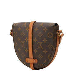 ルイ ヴィトン モノグラム シャンティPM 斜め掛け ショルダーバッグ M51234 ブラウン PVC レザー レディース LOUIS VUITTON 中古