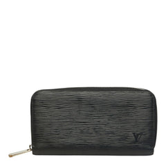 ルイ ヴィトン エピ ジッピーウォレット 長財布 M61857 ブラック レザー レディース LOUIS VUITTON 中古