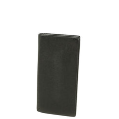 カルティエ サントス ドゥ カルティエ 長財布 ブラック レザー メンズ CARTIER 中古
