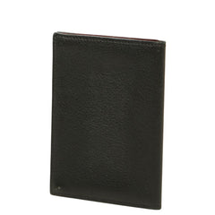 カルティエ マスト ドゥ カルティエ カードケース 名刺入れ ブラック レザー レディース CARTIER 中古