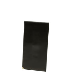 ロエベ アナグラム 長財布 ブラック レザー レディース LOEWE 中古