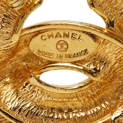 シャネル マトラッセ ココマーク ブローチ ゴールド メッキ レディース CHANEL 中古