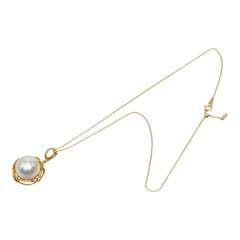 タサキ パール K18YG イエローゴールド マベパール18.0mm マベパール ペンダント ネックレス レディース TASAKI 中古