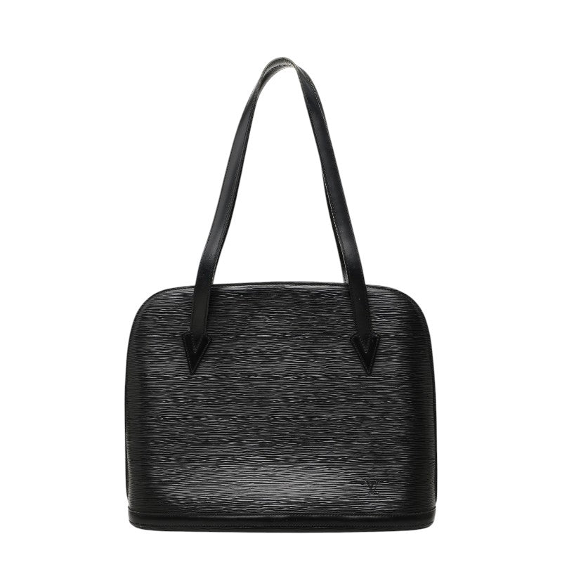 ルイ ヴィトン エピ リュサック トートバッグ ショルダーバッグ M52282 ノワール ブラック レザー レディース LOUIS VUITTON 中古