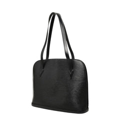 ルイ ヴィトン エピ リュサック トートバッグ ショルダーバッグ M52282 ノワール ブラック レザー レディース LOUIS VUITTON 中古