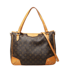 ルイ ヴィトン モノグラム エストレーラMM ハンドバッグ ショルダーバッグ 2WAY M41232 ブラウン PVC レザー レディース LOUIS VUITTON 中古