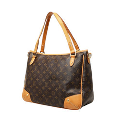 ルイ ヴィトン モノグラム エストレーラMM ハンドバッグ ショルダーバッグ 2WAY M41232 ブラウン PVC レザー レディース LOUIS VUITTON 中古
