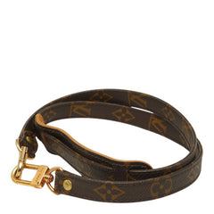 ルイ ヴィトン モノグラム ショルダーストラップ ブラウン PVC レディース LOUIS VUITTON 中古