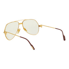 カルティエ ティアドロップ サングラス ゴールド メッキ レディース CARTIER 中古