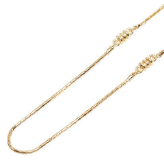 ディオール ロング チェーン ネックレス ゴールド メッキ レディース Dior 中古