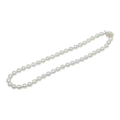 SV925 シルバー アコヤ真珠 アコヤパール7.9～8.5mm ネックレス レディース 中古