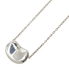 ティファニー ビーン チェーン ネックレス ペンダント エルサ ペレッティ シルバー SV925 シルバー レディース TIFFANY&Co. 中古