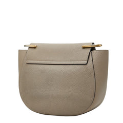 クロエ ドリュー スモール チェーン ショルダーバッグ グレー レザー レディース Chloe 中古