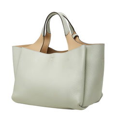 トッズ ハンドバッグ 2WAY ショルダーバッグ ライトグリーン レザー レディース TOD’S 中古