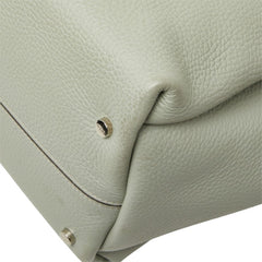 トッズ ハンドバッグ 2WAY ショルダーバッグ ライトグリーン レザー レディース TOD’S 中古