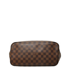 ルイ ヴィトン ダミエ ネヴァーフルMM トートバッグ ショルダーバッグ N40599 ブラウン PVC レザー レディース LOUIS VUITTON 中古