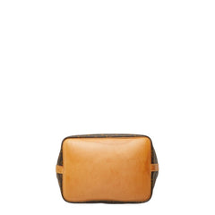 ルイ ヴィトン モノグラム プチノエ ショルダーバッグ M42226 ブラウン PVC レザー レディース LOUIS VUITTON 中古