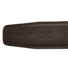エルメス ベルト サイズ85 ブラウン レザー メンズ HERMES 中古