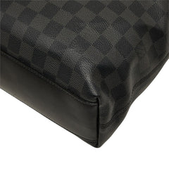 ルイ ヴィトン ダミエグラフィット スカイライン トートバッグ ショルダーバッグ 2WAY N41456 ブラック PVC レザー メンズ LOUIS VUITTON 中古